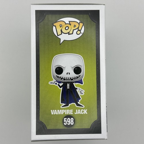 Funko Pop! Figura Vinilo Disney Vampire Jack #598 SE GITD Primark Exc *Sin Abrir* - Imagen 4 de 6