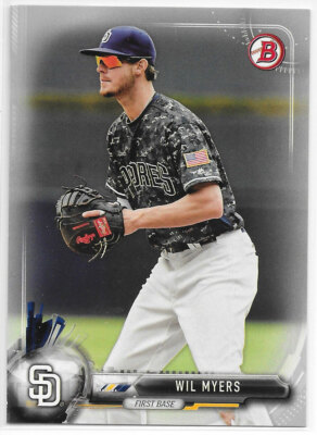 2017 Bowman Silver /499 #69 Wil Myers - Padres