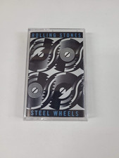 Rolling Stones Steel Wheels Cassette Tape