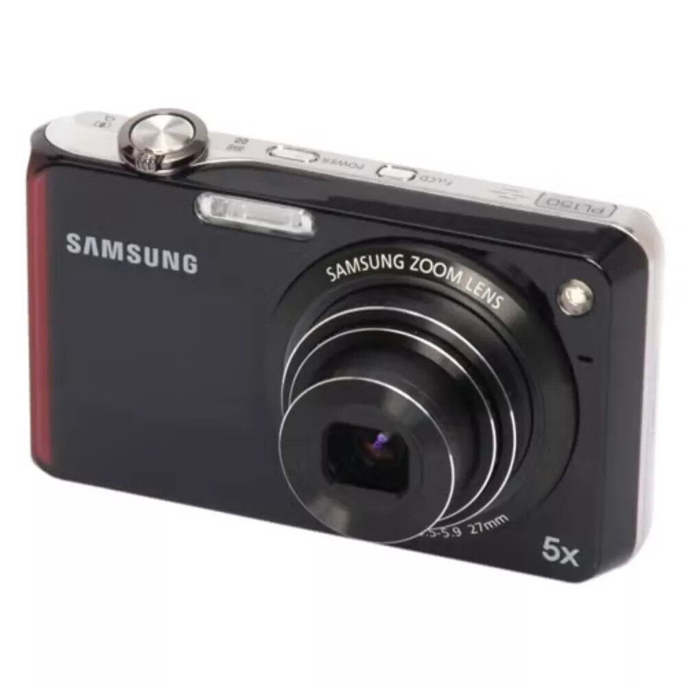 Samsung PL150 12.4MP Selfie Screen Black Tested Digital Camera 90