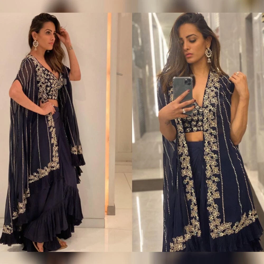 Western 2025 lehenga saree