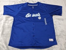 Kansas City Royals Dynasty Genuine Jersey Mens 2XL Blue Merchandise MLB   