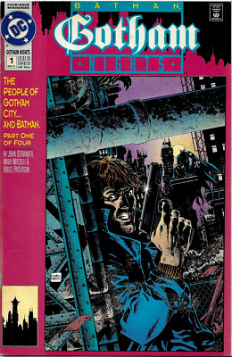 BATMAN GOTHAM NIGHTS #1-4 (VOL 1)  4 ISSUE MINI-SERIES  DC COMICS 1992  V/G