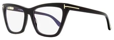 Tom Ford Magnetic Clip-on Eyeglasses TF5971-B 001 Black 54mm FT5971
