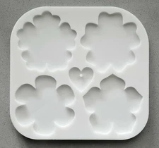 FLOWER Coaster Silicone Mold AU