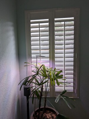 Plantation Shutters - Custom White Faux Wood - New in Box