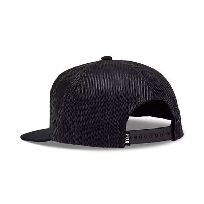 Fox Racing Men's Dispute Black Snapback Hat Color BLACK