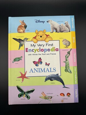 Disney My Very First Encyclopedia (Animals) Hardcover Book