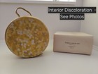 Vintage Avon Women's "Hatbox" Round Travel Kit Toiletry Bag Makeup Bag Nos Nib