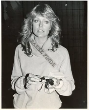 Farrah Fawcett Majors Original Type 1 Photo Vintage 8x10 Celebrity Memorabilia