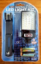 Vidpro LED-1 Digital  Video Light Kit, Rechargeable, Photography Pictures