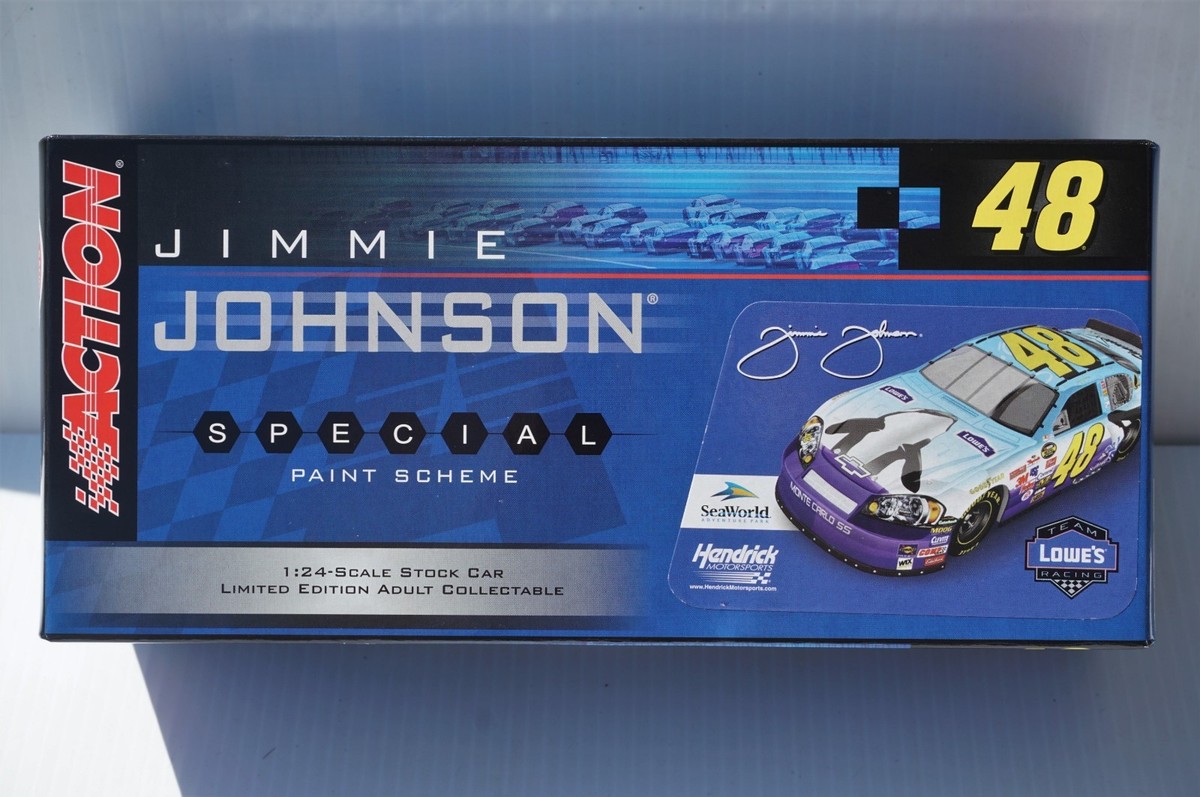 1/24 Jimmie Johnson #48 Lowe's SeaWorld 2006 NASCAR Action Diecast