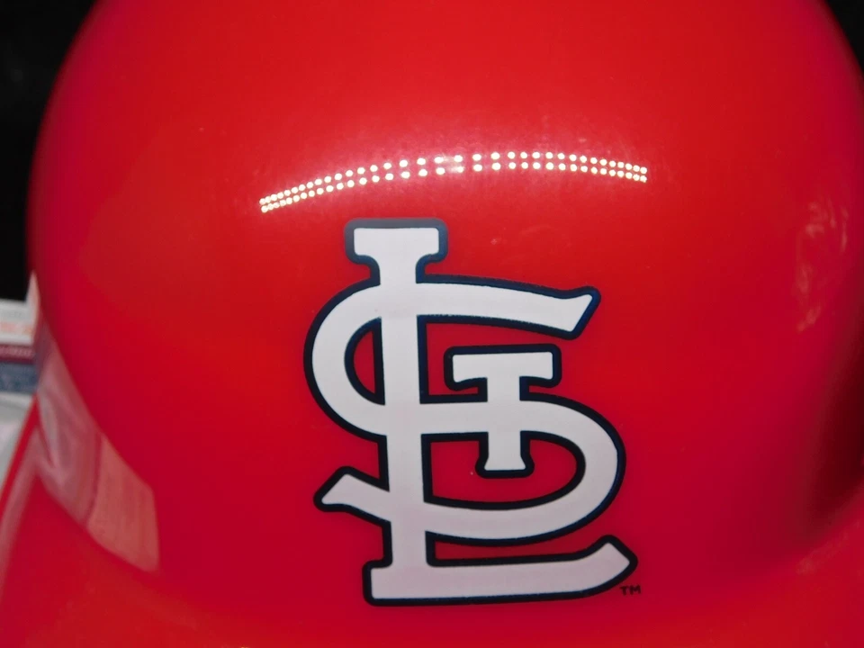 Casco de bateo Whitey Herzog firmado automático tamaño completo de los Cardenales de San Luis certificado de autenticidad JSA B Foto 2 de 3