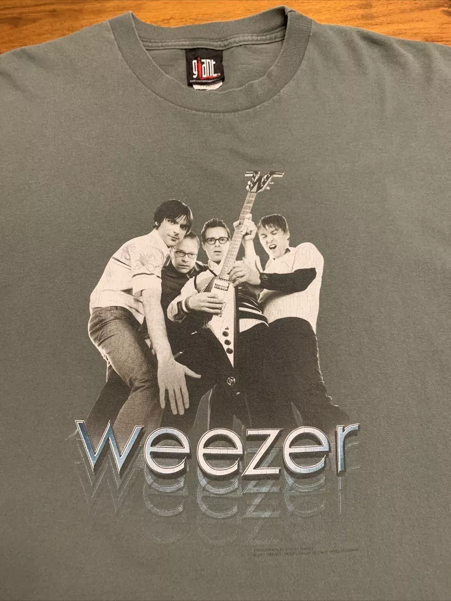 大流行中! 2001年 USA製 giantボディ【weezer】ウィーザー バンドT