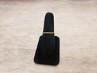 Ring YG Unisex Sz 8.75 0.60DWT 10k Yellow Gold, Etched Plain Band