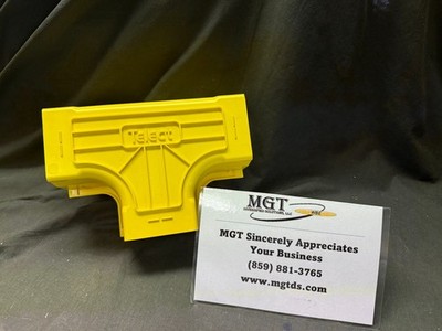 TELECT / 027-2000-4010 / WAVETRAX 4'' HORIZONTAL TEE / YELLOW
