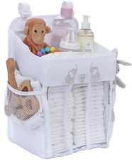 Hanging Diaper Caddy Baby Organizer - Diaper Caddy Organizer Baby Essentials ...
