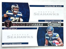 2019 Contenders Football 2nd Round Numbers #RN-BM DK Metcalf Blair Rookie