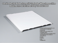 Bauknecht GeräTedeckel Oben 481011094705 C00507866 Toplader Waschmaschine Deckel