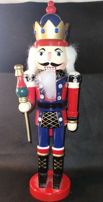 Wooden Nutcracker/ 14'' Tall 
