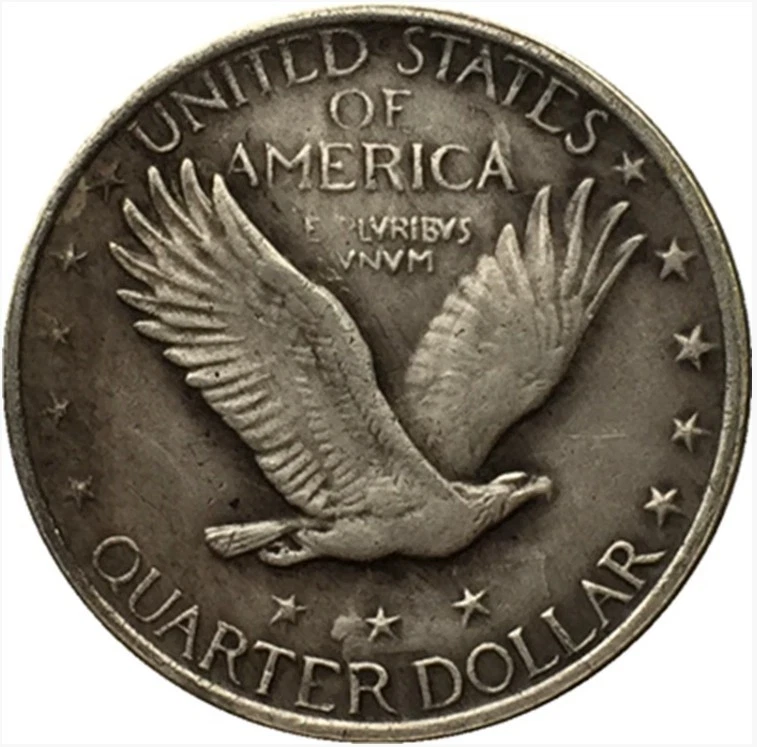 Muy bueno--1918-D Standing Liberty Quarter, elección ávidamente perseguida Foto 2 de 4
