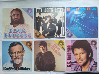 Vinyl Konvolut: 28 x Quartett-Amiga-Singles mit diversen Interpreten