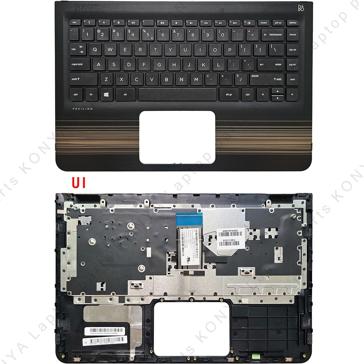 New For HP Pavilion X360 13-U M3-U TPN-W118 Laptop Palmrest 