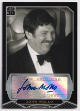 2007 Topps Star Wars 30th Anniversary Autograph Card John Mollo Auto