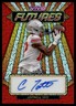 2024 Leaf Vivid Futures RED Mojo Carnell Tate Rookie Auto 7/8 #VF-CT1 A34