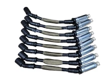 14" Ton's Titanium Sleeved 10mm Spark Plug Wire Set LS Chevy GM TRUCK 8.1L