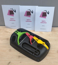 Tupperware Klick-Serie-System-Set  5-teilig Schäler Hobel Aufsteller