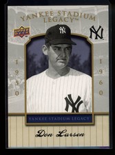 2008 Upper Deck Yankee Stadium Legacy Final Season Box Set #34 Don Larsen