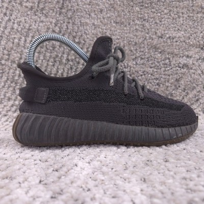adidas Yeezy Boost 350 V2 Low Size 3 *DEFECTS* Cinder Non-Reflective Kids Boys