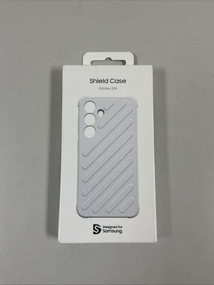 Samsung Galaxy S24 Shield Phone Case, Protective Cover S24 Light Gray T7-23