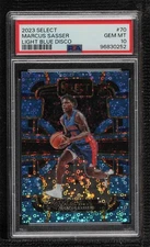 2023 Select Light Blue Disco Prizm 6/99 Marcus Sasser #70 PSA 10 Rookie RC 2l4