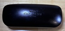 Coach Black Plastic Hard Case for Glasses/Sunglasses, Felt Lining