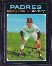 1971 O-Pee-Chee, OPC, #364 Tommy Dean, San Diego Padres, EX!