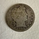 1892-O Barber Quarter