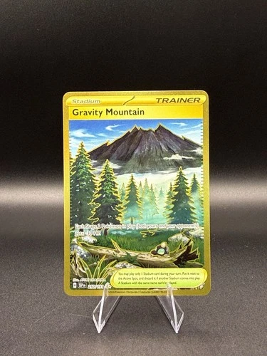 Gravity Mountain 250/191 Surging Sparks Holo Card SV08 NM Condition