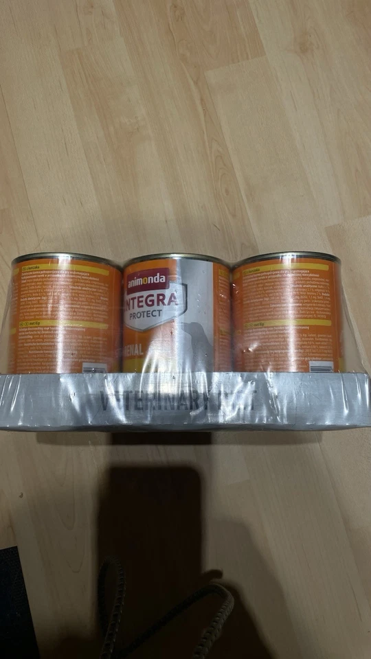 Animonda Integra Protect Nieren-Diät Hundefutter Renal Huhn 6x 400 gr. MHD 4/27