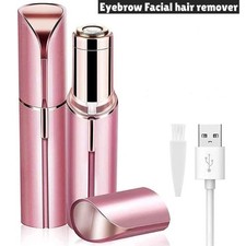 Electric Facial Hair Remover for Women Portable Lipstick Style Shaver