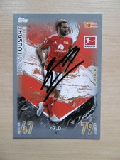 Lucas Tousart autograph signed TC Topps Bundesliga "Union Berlin 2023/24"