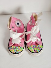 Pink Converse Chuck Taylor All Star Customized High-Top Size 6