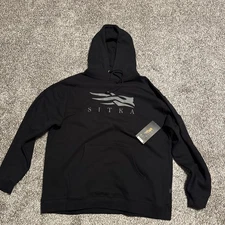 Sitka Men's Icon Hoodie Black w/ Gray Logo Size 2XL