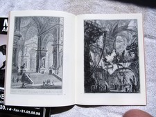 PIRANESI Les vues de l'imaginaire Etching Graphic EXHIBITION CATALOG 1990 Geneva