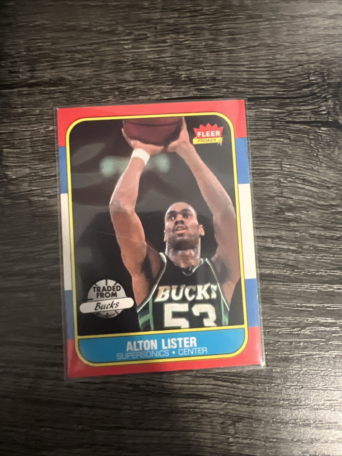 1986-87 Fleer - Alton Lister #64