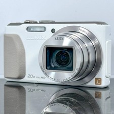 Panasonic LUMIX DMC-TZ40 White 18MP 20x Zoom Compact Camera Wi-Fi GPS