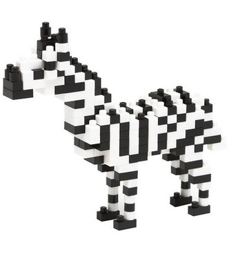 Crazy Animal Mini Spielzeug Bausteine - Zebra Alpaka Zum Selbermachen Stressabbau, bezaubernd