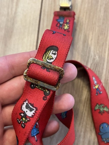 Vintage 80's Pee Wee Herman Playhouse Pant Suspenders Kids Youth - Picture 6 of 6