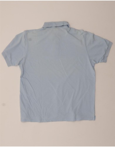HUGO BOSS Mens Polo Shirt Medium Blue Cotton AI10 - Picture 2 of 5